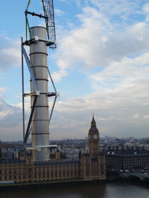 Guy's & St. Thomas' Stack Installation
